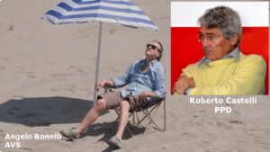 Castelli risponde alla provocazione di Bonelli Dichiara Roberto Castelli, Segretario Politico del Partito Popolare del Nord: "Ieri il Verde Bonelli ha fatto lo splendido e con un colpo di teatro si è fatto un video sul letto del fiume Po in secca, quindi su una spiaggia con ombrellone e ciabatte, lamentando che col cambiamento climatico i fiumi italiani vadano in secca.